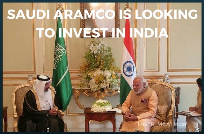 Saudi - pg Aramco to invest in India