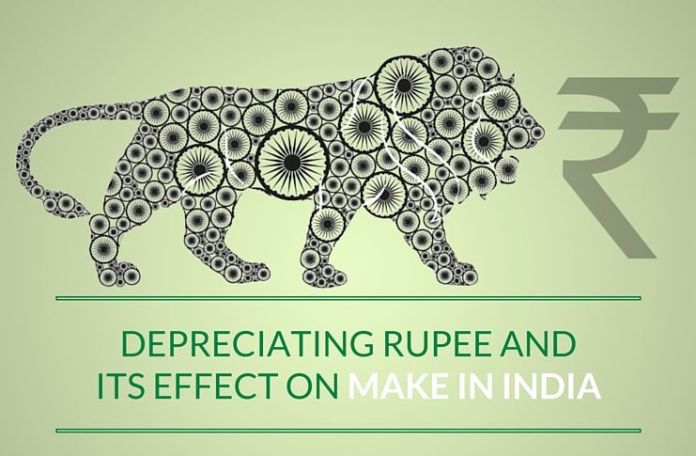 MII2 The impact of a depreciating rupee on Make in India initiative is discussed here