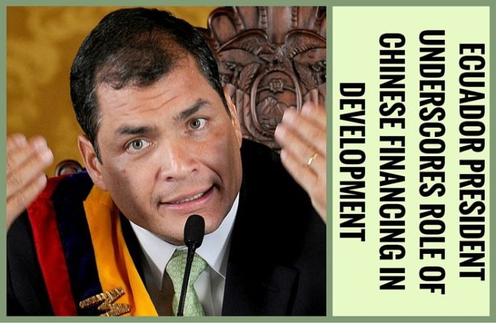 Ecuador President - pg Chinese Financing