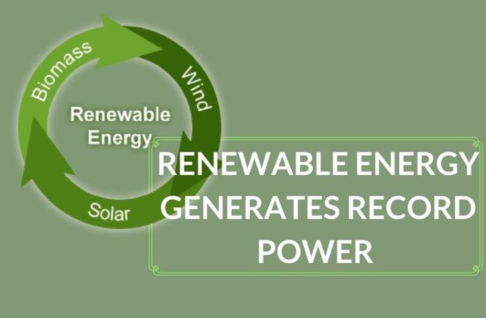 Renewable Energy hits an all time high in the US1 renewable energy