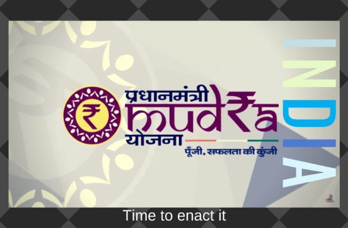 mudra1 The time has come to put MUDRA into action, writes Prof. R Vaidyanathan