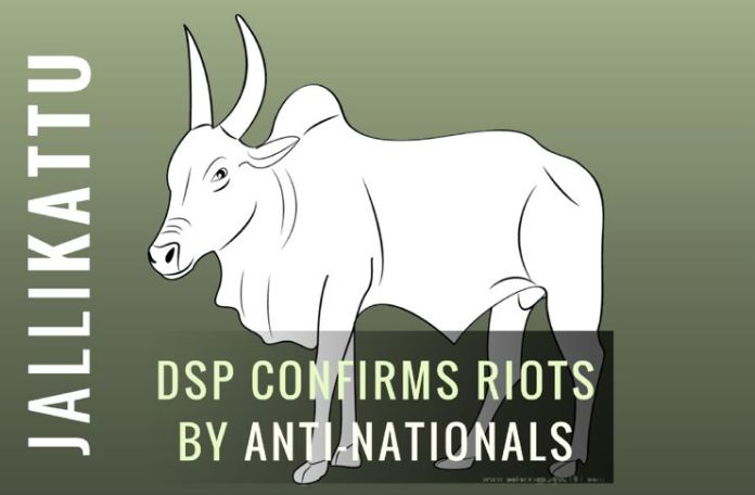 JKattu7 Despit DSP confirmation that protesters were anti-national, a national daily tries to paint a different story.