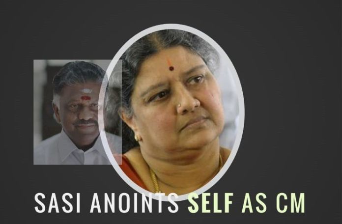 Sasikala2 It was as brutal as political coups go; Sasikala elected CM but for how long?