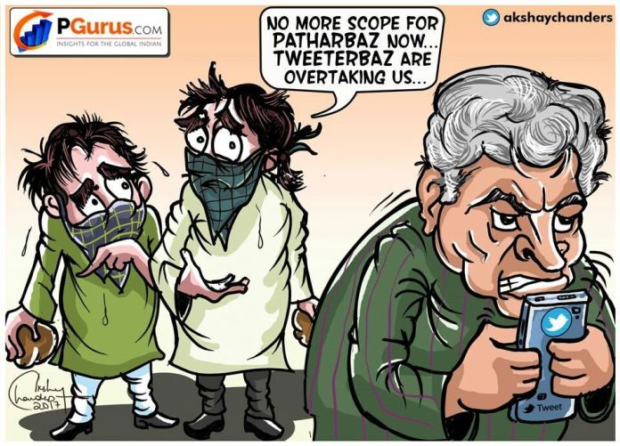 Tweeterbazi Is Tweeterbazi more powerful than Patharbazi? Pen is mightier than the sword?