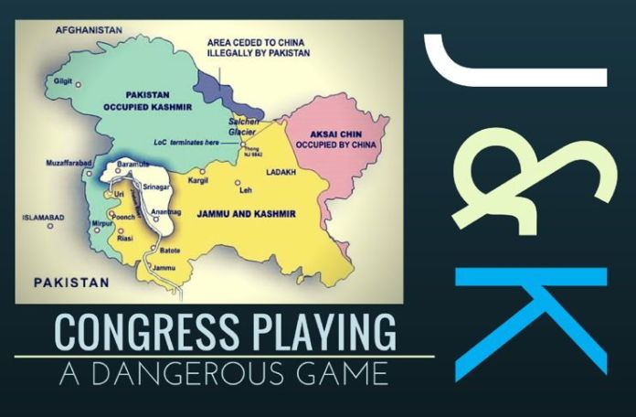 JandK17 INC is walking a tightrope with overt/ covert support of separatists just to win the by-polls