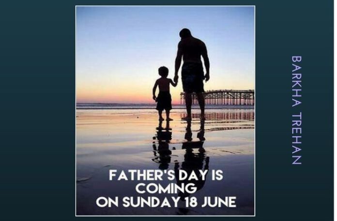 FathersDay Father's Day to celebrate fathers may not rank as high as other earmarked days