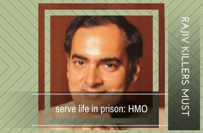 RajivLifer1 Ministry of Home Affairs opposes release of Rajiv killers, says life term must be served in prison