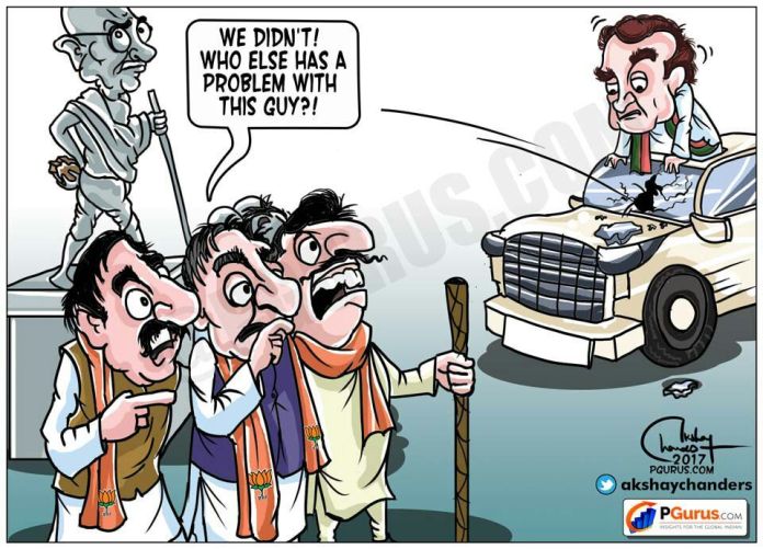 RealGandhiAngry Who else has a problem with Rahul Gandhi?