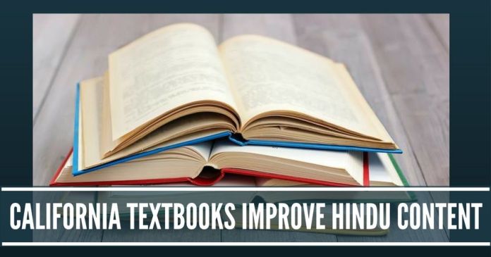 California textbooks improve Hindu content The community promptly sent a huge compilation of desired improvements