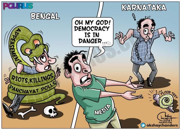 Duplicity of Media in covering Democracy in Danger Duplicity Of Media In Covering Democracy In Danger