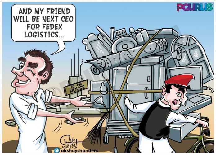 According to Rahul Gandhi- The Next CEO of FedEx Logistics WhatsApp Image 2018 06 12 At 13.19.38