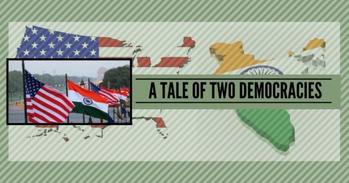A tale of two democracies A Tale of Two Democracies: India and the US
