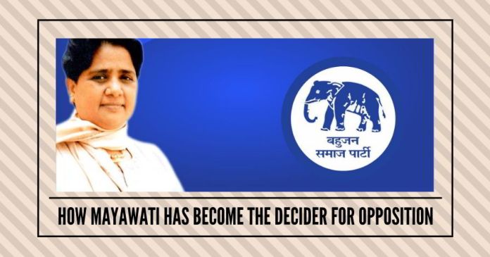 How Mayawati has become the decider for opposition(1) How Mayawati has become the decider for opposition