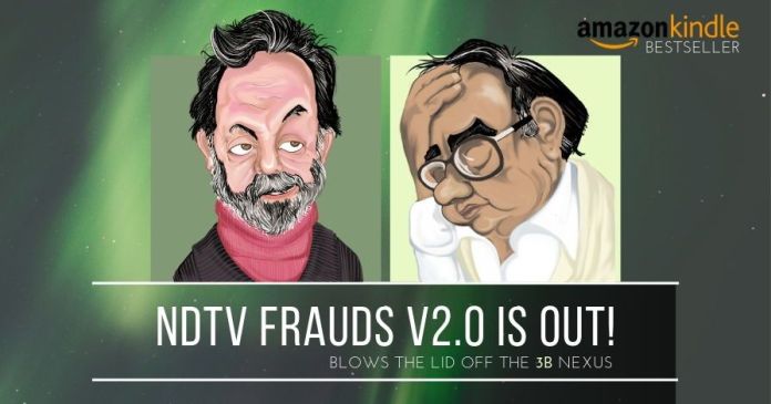 NDTVV2 NDTV Frauds V2.0 - plumbs the depths to which some go to bend the rules and laws while preaching morality