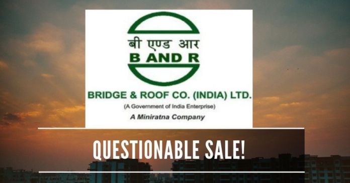 BR1921 Is there a plot by vested interests to sell a profitable PSU firm Bridge & Roof when it can be listed on the Stock Exchange?