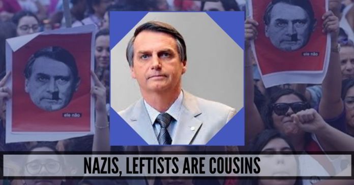 Nazis, Leftists are cousins Nazis, Leftists are cousins