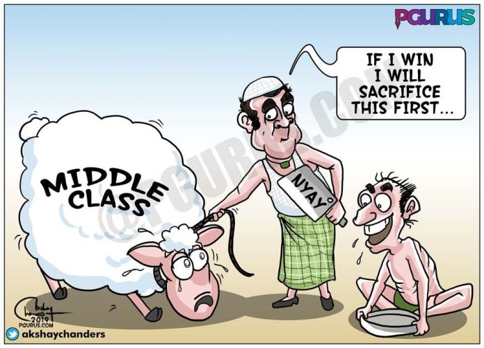 Rahul Gandhi's NYAY scheme comes at the expense of the Middle Class? Rahul Gandhi's NYAY scheme comes at the expense of the Middle Class?
