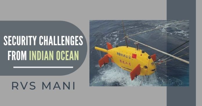 Security challenges for India from the Indian Ocean As per the reports from Dec 2019 which suggested that 14 UUV would be employed in the Indian Ocean mission. But newer reports suggest that only 12 UUV were used. making more than 3,400 observations.