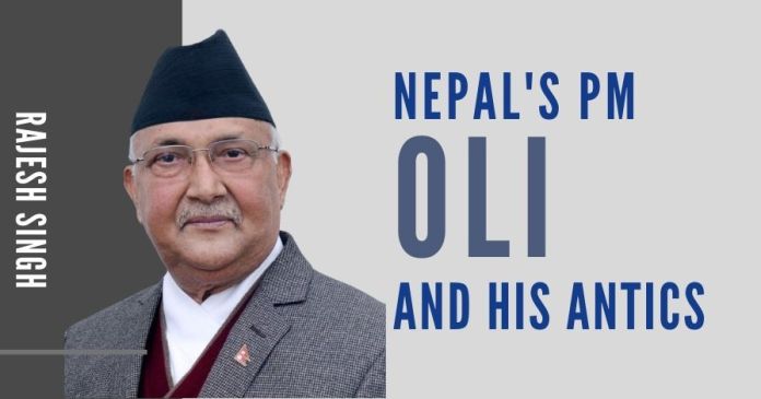 Understanding Nepalese PM Oli and his antics Oli’s government not just slapped its claim on the territories firmly in India’s jurisdiction but also unilaterally published a new political map that showcased these regions as part of Nepal.