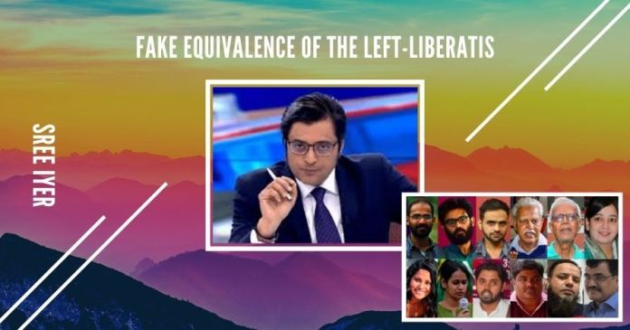 WhatsApp Image 2020-11-16 at 10.06.57 PM Another sleight of hand attempt by the Left-Liberati to try and equate bail of Arnab with those in gaol under UAPA