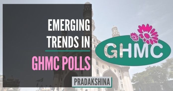 Emerging trends in GHMC Elections (3) GHMC election had much melodrama - the database wasn’t updated, many polling booths were not known and thousands of voters names were deleted