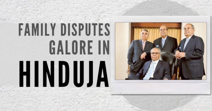 T 33 (3) Hinduja family squabbles out in the open as a forgery case is filed against Ajay Hinduja in a Swiss court