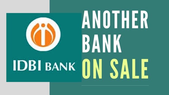 IDBI Bank (1) Another bank that the UPA-era government used as its cash machine is being put up for sale