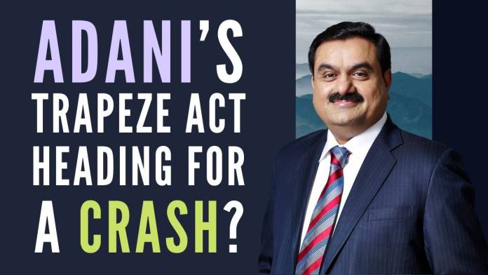Adani’s trapeze act heading for a crash Adani’s trapeze act heading for a crash? Another uber-entrepreneur has some explaining to do on the source of funding of some Mauritius-based shell companies