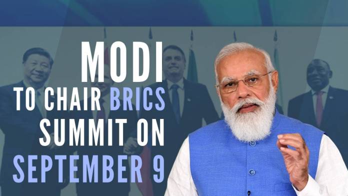 Narandra Modi to chair BRICS Summit on September 9 (1) In what would surely raise eyebrows, PM Modi to chair BRICS summit on September 9th