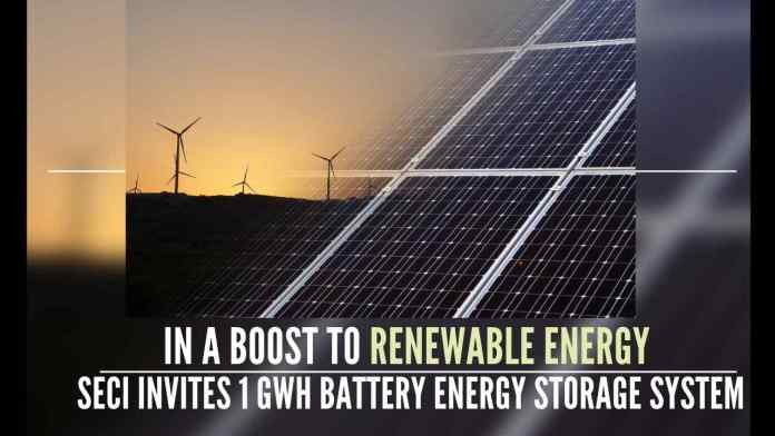 SECI to procure 1000 MWh Battery Energy Storage System The Centre has given a go-ahead for the installation of a 1,000 MWh Battery Energy Storage System as a pilot project