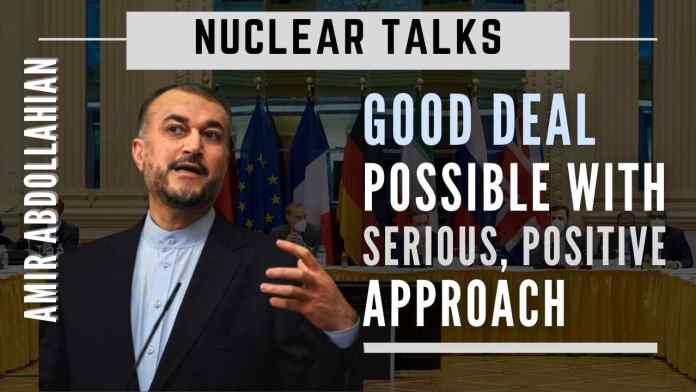 Iran’s Foreign Minister Iranian Foreign Minister calls for a 'serious approach of the negotiating sides in the upcoming nuclear talks for a 'good deal'