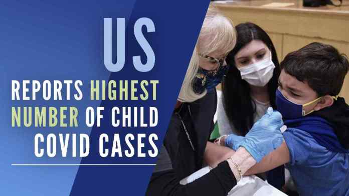 US reports highest of the number of Child Covid-19 cases US has reported a total of 8,471,003 child Covid cases across the country as of Jan 6, and children represented 17.4% of all confirmed cases