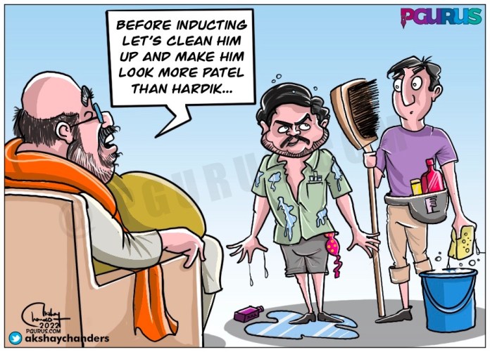Patel is OK but Hardik is not? All is fair in love and war! Patel is OK but Hardik is not? All is fair in love and war!