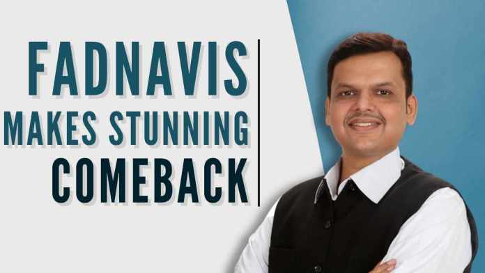 Devendra Fadnavis makes stunning comeback (1) Uddhav Thackeray stepped down from the top post on Wednesday evening when the Supreme Court refused to stay the floor test