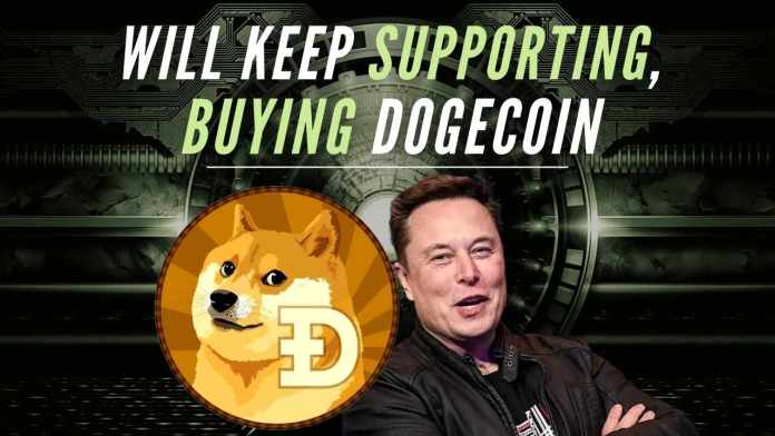 Will keep supporting & buying Dogecoin (1) Amid the 'crypto winter', Dogecoin digital currency has tumbled from its high of nearly $0.74 to just over $0.05 in recent days