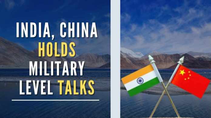Copy of India-China military level talks Indian Army and Chinese Army Division Commander level meeting was held on Wednesday to discuss routine matters
