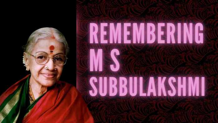 Remembering the Epic MS Subbulakshmi Subbulakshmi's voice gave expression to all the ideas that middle-class, upper-caste nationalist enthusiasts held as cultural practice