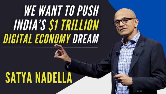 Satya Nadella “We’re making everything and we are making them in India so that others can make in India as well, whether it’s a small business or a public sector project,” Nadella said