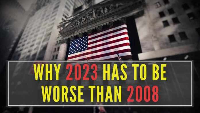 Why 2023 has to be worse than 2008 We are indeed at the end game for the US Dollar as it has existed in its unbacked form since 1971