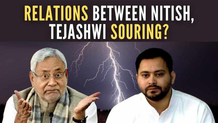 Relations between Nitish Kumar, Tejashwi souring after Lalan Singh's statement Lalan Singh had said that there is no decision on the leader for 2025, as an incident during the Kisan Samagam held in Bapu Sabhagar indicated