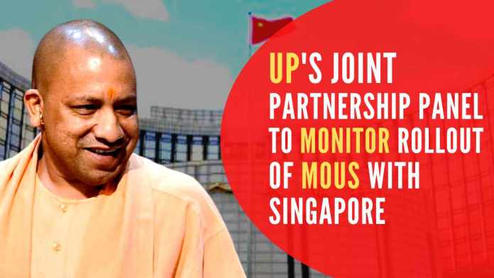 Uttar Pradesh govt sets up joint partnership panel to monitor rollout of MoUs with Singapore The joint partnership committee will be co-chaired by senior officials from Singapore and Uttar Pradesh