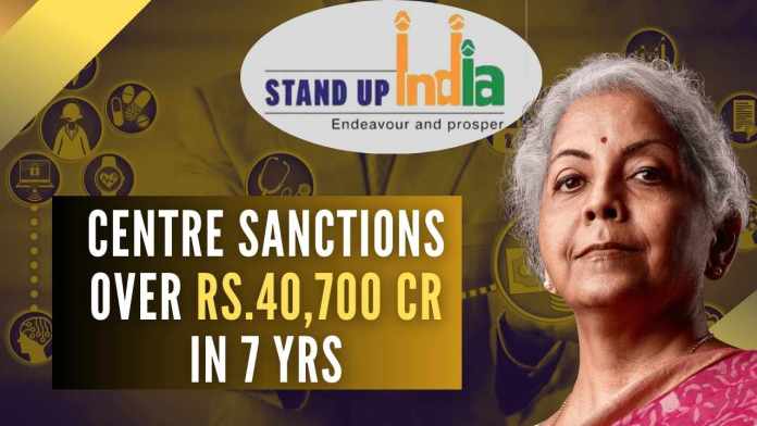 Stand-Up India scheme Stand-Up India scheme is an important milestone in promoting entrepreneurship among SC, ST and women