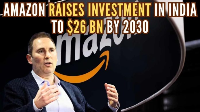 Amazon raises investment in India to $26 bln by 2030 Amazon has invested about $11 billion in India so far and has plans to invest nearly $15 billion more by 2030