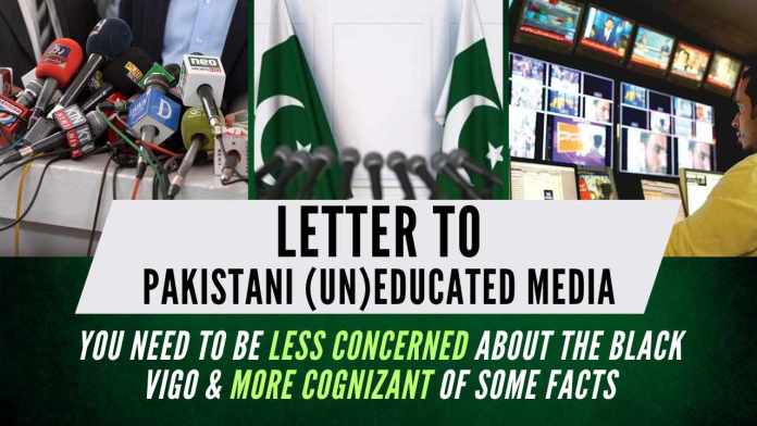 Letter to Pakistani (Un)Educated Media Every newscaster in Pakistan is of the (wrong) opinion that its country is SO IMPORTANT that the entire world is conspiring against you
