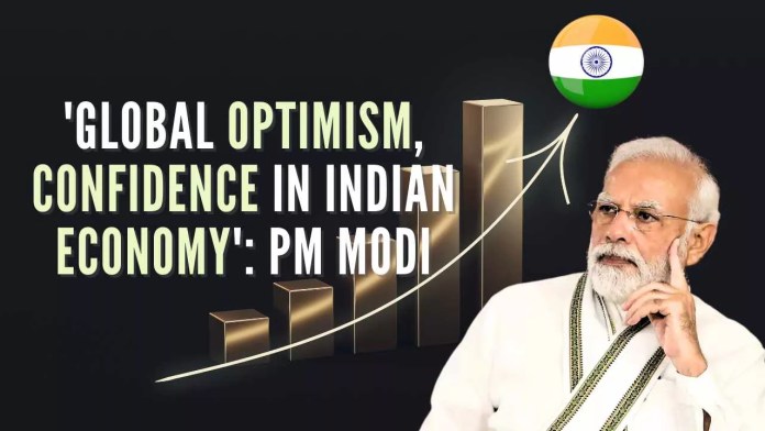 'Global optimism, confidence in Indian economy' PM Modi Current global challenges, from the pandemic to geo-political tensions, have tested the world economy, says PM Modi