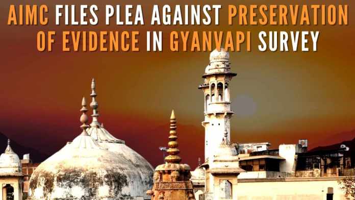 AIMC files plea against preservation of evidence in Gyanvapi survey The ASI has been conducting a survey in the barricaded area of the Gyanvapi premises, excluding its sealed section, since August 4