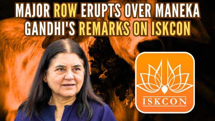 Major row erupts over Maneka Gandhi's remarks on ISKCON The ISKCON, which is recognized as the most influential Krishna sect globally, refuted these accusations and said they are “unsubstantiated and false.”