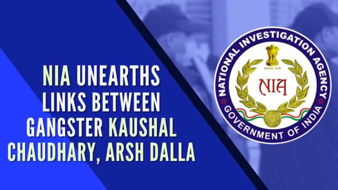 NIA unearths links between Gurugram gangster Kaushal Chaudhary, Arsh Dalla Arsh Dalla, Gaurav Patyal a.k.a Sourav Thakur a.k.a Lucky, Sukhdool Singh key members of terrorist gang have their networks in Canada, US, Europe, Middle East, Thailand, Dubai, Philippines