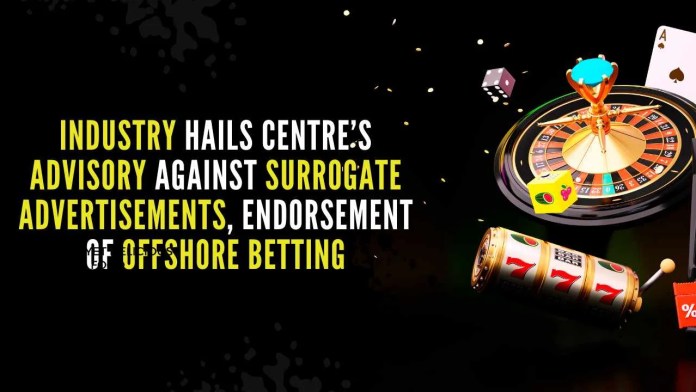 Industry hails Centre’s advisory against surrogate advertisements, endorsement of activities Industry players welcomes Centre's advisory against increasing instances of direct as well as surrogate advertisements