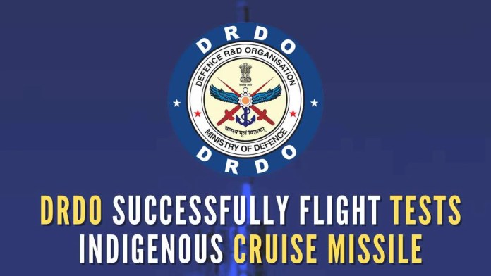 DRDO conducts successful test flight of Indigenous Technology Cruise Missil The missile is equipped with advanced avionics and software to ensure better and more reliable performance